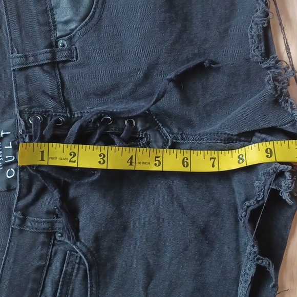 Vintage Lip service black lowrise short - Picture 7 of 8